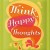 Placa metalica - Think Happy Thoughts - 15x20 cm